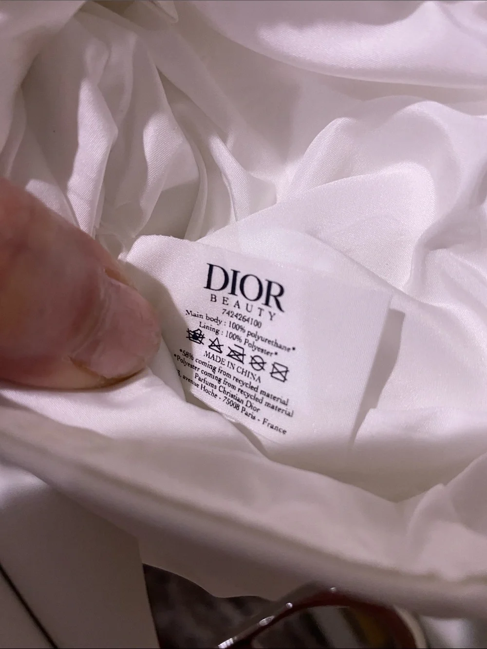 Dior White with Silver Mini Bag-GWP